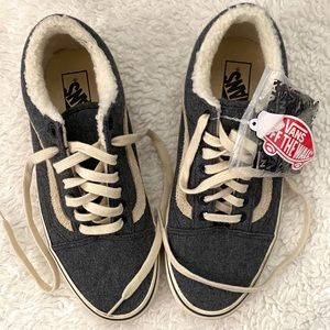 Vans Faux Fur Sneakers
